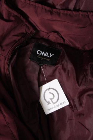 Γυναικείο μπουφάν ONLY, Μέγεθος S, Χρώμα Κόκκινο, Τιμή 10,40 €