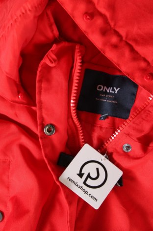 Dámska bunda  ONLY, Veľkosť L, Farba Červená, Cena  23,25 €