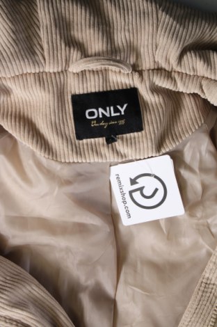 Γυναικείο μπουφάν ONLY, Μέγεθος S, Χρώμα  Μπέζ, Τιμή 22,32 €