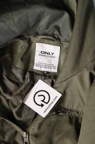 Γυναικείο μπουφάν ONLY, Μέγεθος M, Χρώμα Πράσινο, Τιμή 5,07 €