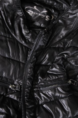 Γυναικείο μπουφάν Orsay, Μέγεθος L, Χρώμα Μαύρο, Τιμή 5,94 €