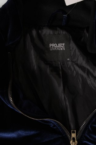 Γυναικείο μπουφάν Project Unknown, Μέγεθος XS, Χρώμα Μπλέ, Τιμή 9,74 €