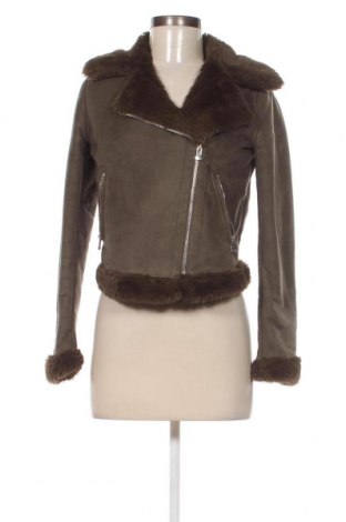 Γυναικείο μπουφάν Pull&Bear, Μέγεθος XS, Χρώμα Πράσινο, Τιμή 18,30 €