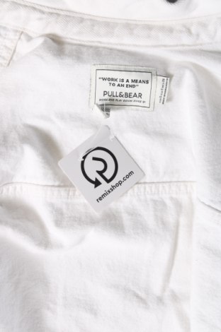 Γυναικείο μπουφάν Pull&Bear, Μέγεθος S, Χρώμα Λευκό, Τιμή 24,12 €