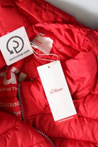 Γυναικείο μπουφάν S.Oliver, Μέγεθος XL, Χρώμα Κόκκινο, Τιμή 36,18 €