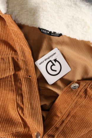 Γυναικείο μπουφάν SHEIN, Μέγεθος S, Χρώμα Καφέ, Τιμή 5,94 €