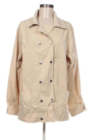 Γυναικείο μπουφάν SHEIN, Μέγεθος XL, Χρώμα  Μπέζ, Τιμή 6,53 €