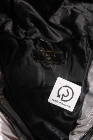 Γυναικείο μπουφάν SikSilk, Μέγεθος M, Χρώμα Γκρί, Τιμή 23,66 €