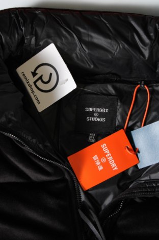 Γυναικείο μπουφάν Superdry, Μέγεθος S, Χρώμα Μαύρο, Τιμή 43,71 €