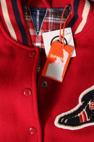 Γυναικείο μπουφάν Superdry, Μέγεθος M, Χρώμα Κόκκινο, Τιμή 43,71 €