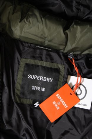 Γυναικείο μπουφάν Superdry, Μέγεθος S, Χρώμα Πράσινο, Τιμή 109,28 €