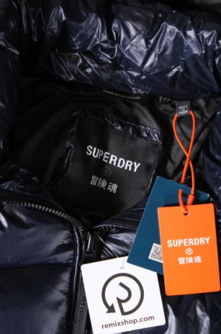 Γυναικείο μπουφάν Superdry, Μέγεθος M, Χρώμα Μπλέ, Τιμή 49,18 €