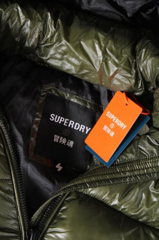 Γυναικείο μπουφάν Superdry, Μέγεθος S, Χρώμα Πράσινο, Τιμή 43,71 €