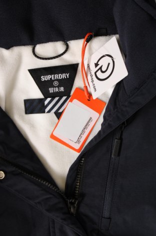 Γυναικείο μπουφάν Superdry, Μέγεθος M, Χρώμα Μπλέ, Τιμή 26,23 €