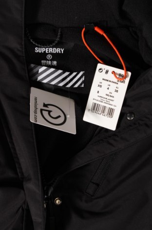 Dámska bunda  Superdry, Veľkosť S, Farba Čierna, Cena  22,95 €