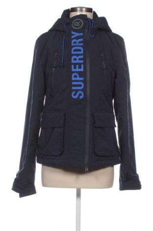 Γυναικείο μπουφάν Superdry, Μέγεθος M, Χρώμα Μπλέ, Τιμή 29,89 €