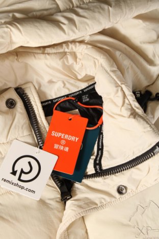Γυναικείο μπουφάν Superdry, Μέγεθος M, Χρώμα Εκρού, Τιμή 36,06 €