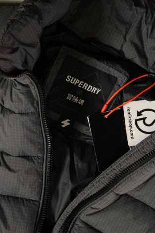 Γυναικείο μπουφάν Superdry, Μέγεθος L, Χρώμα Γκρί, Τιμή 43,71 €