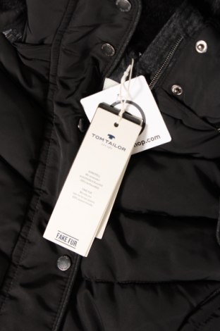 Γυναικείο μπουφάν Tom Tailor, Μέγεθος S, Χρώμα Μαύρο, Τιμή 21,28 €