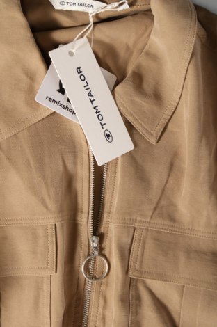 Γυναικείο μπουφάν Tom Tailor, Μέγεθος M, Χρώμα  Μπέζ, Τιμή 12,06 €