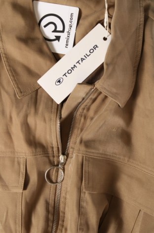 Γυναικείο μπουφάν Tom Tailor, Μέγεθος L, Χρώμα  Μπέζ, Τιμή 18,49 €