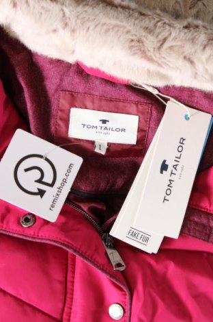 Γυναικείο μπουφάν Tom Tailor, Μέγεθος L, Χρώμα Ρόζ , Τιμή 88,66 €