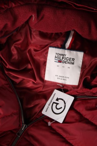Γυναικείο μπουφάν Tommy Hilfiger, Μέγεθος M, Χρώμα Κόκκινο, Τιμή 110,10 €