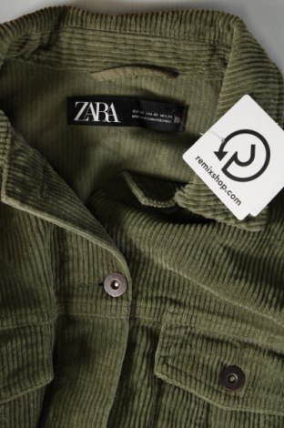 Geacă de femei Zara, Mărime XS, Culoare Verde, Preț 47,37 Lei