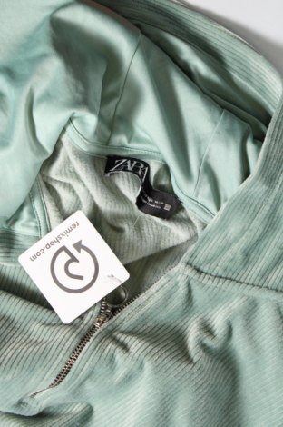 Γυναικείο μπουφάν Zara, Μέγεθος XS, Χρώμα Πράσινο, Τιμή 8,91 €