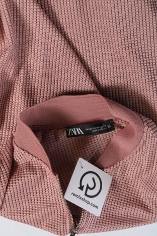 Dámská bunda  Zara, Velikost XS, Barva Popelavě růžová, Cena  237,00 Kč