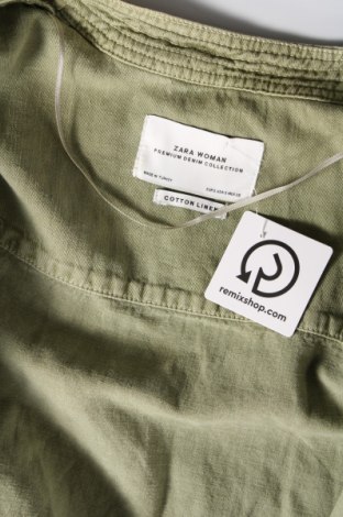 Damenjacke Zara, Größe S, Farbe Grün, Preis 13,63 €