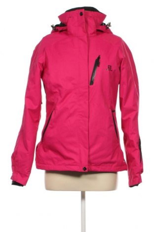 Γυναίκειο μπουφάν για χειμερινά σπορ Salomon, Μέγεθος M, Χρώμα Ρόζ , Τιμή 111,33 €