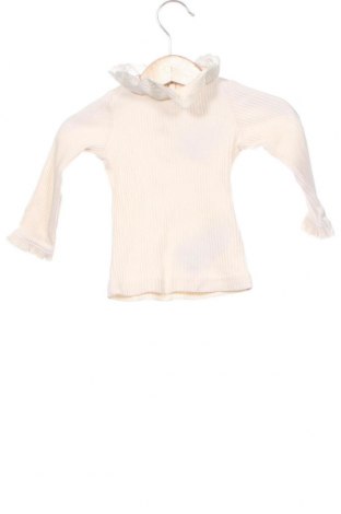 Dziecięca bluzka Coccodrillo, Rozmiar 3-6m/ 62-68 cm, Kolor ecru, Cena 26,97 zł