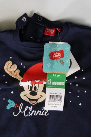 Παιδική μπλούζα Disney, Μέγεθος 9-12m/ 74-80 εκ., Χρώμα Μπλέ, Τιμή 4,92 €