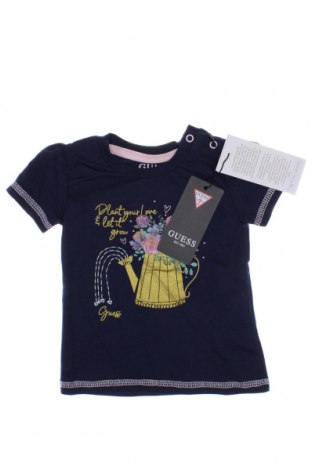 Детска блуза Guess, Размер 3-6m/ 62-68 см, Цвят Син, Цена 34,65 лв.
