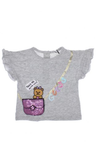 Детска блуза Guess, Размер 3-6m/ 62-68 см, Цвят Сив, Цена 42,35 лв.