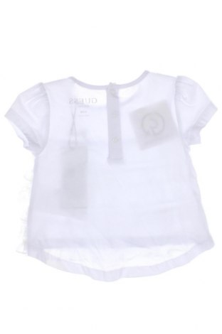 Dziecięca bluzka Guess, Rozmiar 3-6m/ 62-68 cm, Kolor Biały, Cena 49,26 zł