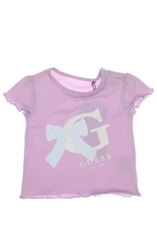 Bluză pentru copii Guess, Mărime 3-6m/ 62-68 cm, Culoare Mov, Preț 121,58 Lei