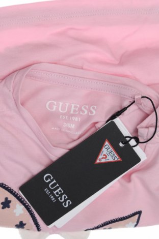 Kinder Shirt Guess, Größe 3-6m/ 62-68 cm, Farbe Rosa, Preis 15,08 €