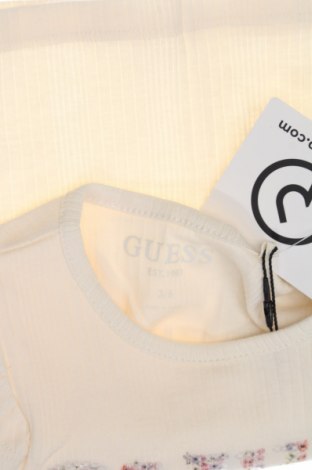 Bluză pentru copii Guess, Mărime 3-6m/ 62-68 cm, Culoare Bej, Preț 91,18 Lei