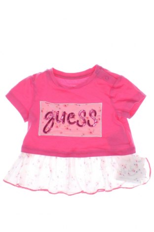 Bluză pentru copii Guess, Mărime 3-6m/ 62-68 cm, Culoare Roz, Preț 62,82 Lei