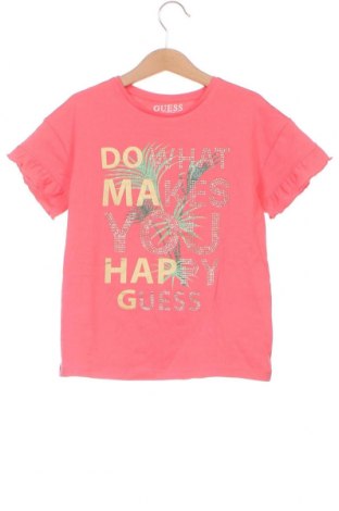 Kinder Shirt Guess, Größe 7-8y/ 128-134 cm, Farbe Rosa, Preis 15,88 €