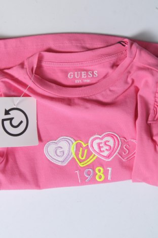 Kinder Shirt Guess, Größe 2-3y/ 98-104 cm, Farbe Rosa, Preis 21,83 €