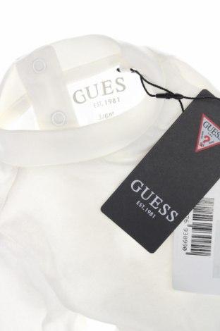 Παιδική μπλούζα Guess, Μέγεθος 3-6m/ 62-68 εκ., Χρώμα Λευκό, Τιμή 13,10 €