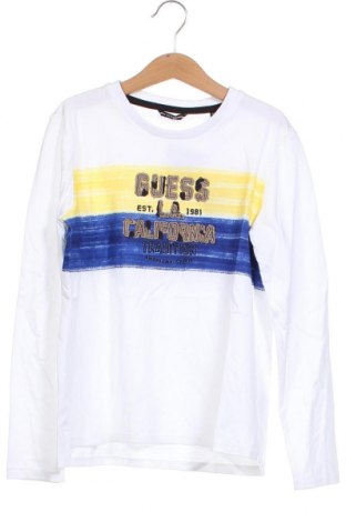Детска блуза Guess, Размер 7-8y/ 128-134 см, Цвят Бял, Цена 46,20 лв.