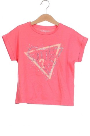Dziecięca bluzka Guess, Rozmiar 8-9y/ 134-140 cm, Kolor Różowy, Cena 123,14 zł