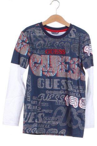 Детска блуза Guess, Размер 7-8y/ 128-134 см, Цвят Син, Цена 46,20 лв.