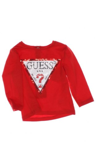 Детска блуза Guess, Размер 3-6m/ 62-68 см, Цвят Червен, Цена 42,35 лв.