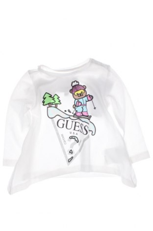 Bluză pentru copii Guess, Mărime 3-6m/ 62-68 cm, Culoare Alb, Preț 111,45 Lei