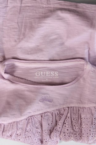 Dziecięca bluzka Guess, Rozmiar 7-8y/ 128-134 cm, Kolor Fioletowy, Cena 205,24 zł